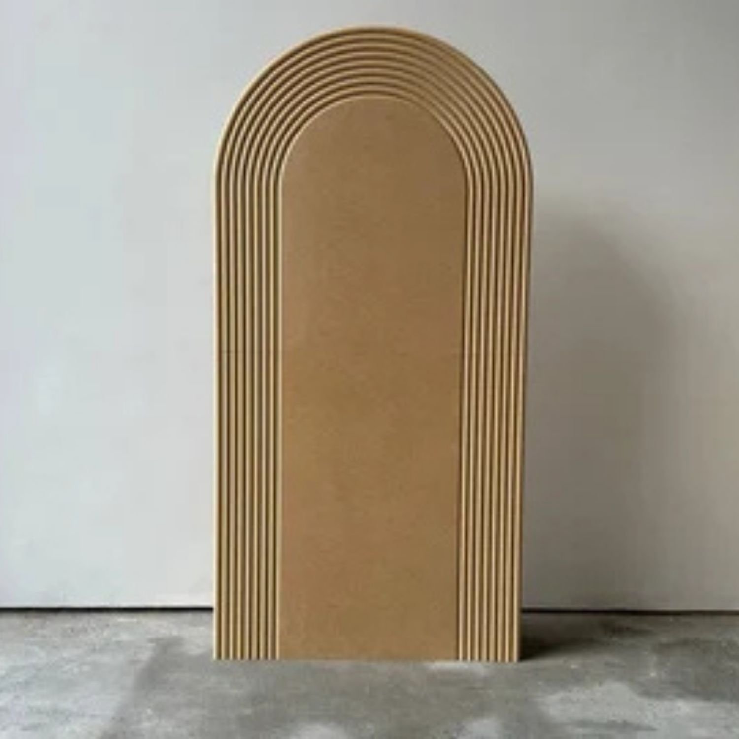 8 Half ripple hollow arch frame backdrop with open centre for layering
