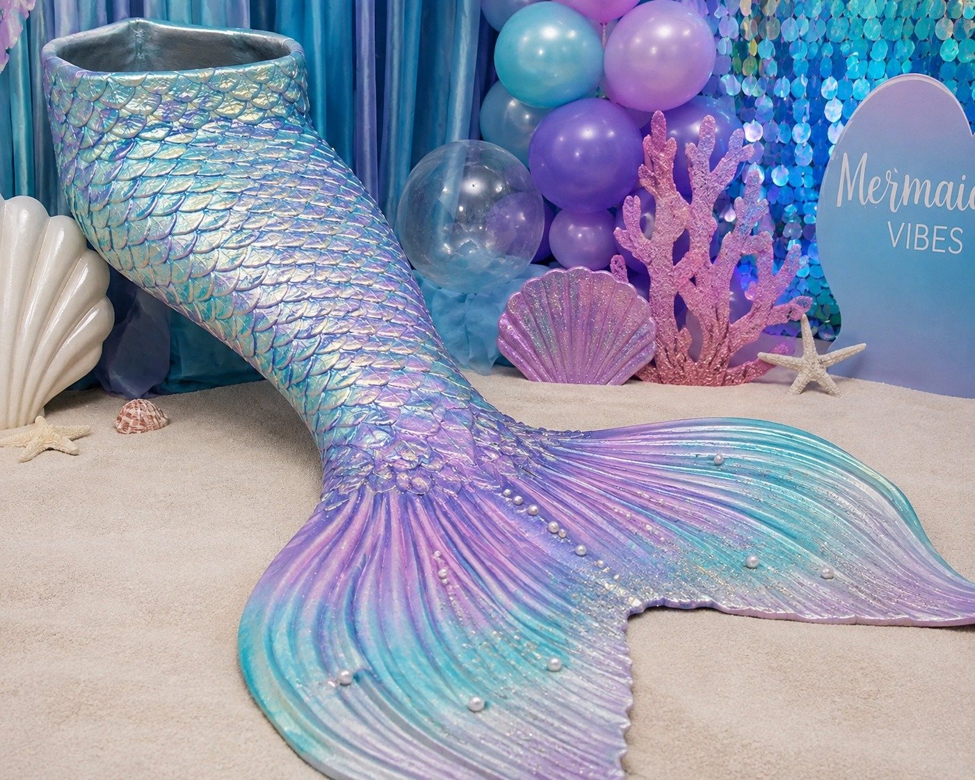 Mermaid Tail Party Prop
